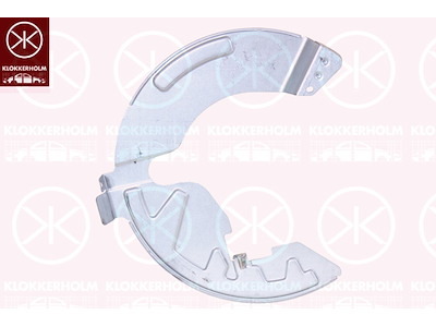 Splash Guard, brake disc, Front Axle Right, for brake disc diameter [mm]: 304