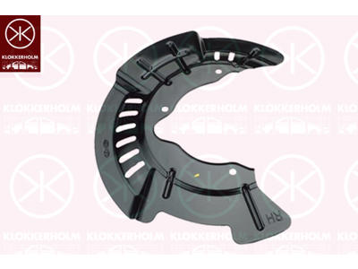 Splash Guard, brake disc, Front Axle Right, for brake disc diameter [mm]: 280