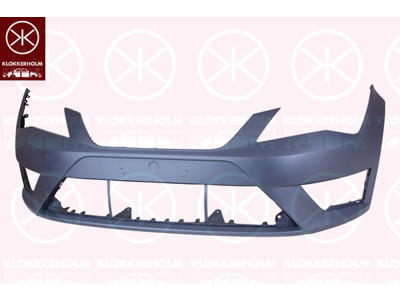 Bumper, w/primer, Front, with hole(s) for fog lights, Trim Level: FR