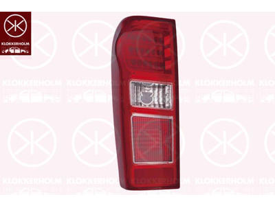 Tail Light Assembly, Left, Model Year to: 2017, LED, PY21W, P21W, without bulb holder