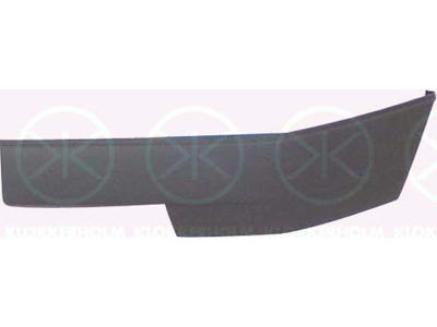 Bumper, GL, grey, Right Front