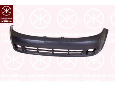 Bumper, Front, with hole(s) for fog lights