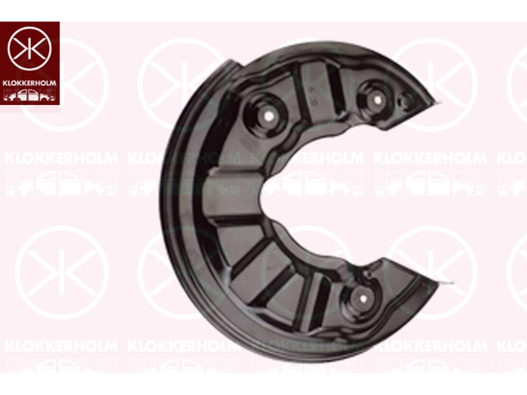 Bromssköld, 4WD, Bakaxel höger, för bromsskivediameter [mm]: 272