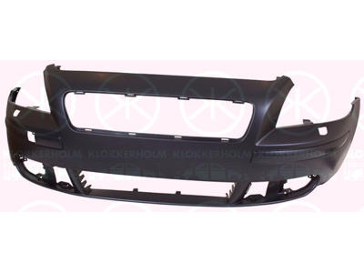 Bumper, w/primer, Front, with hole(s) for washer nozzle