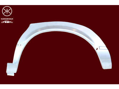 Sdovägg, 4-drs, hjulhuskant, Ekonomiplåt, till höger bak, ytterdel