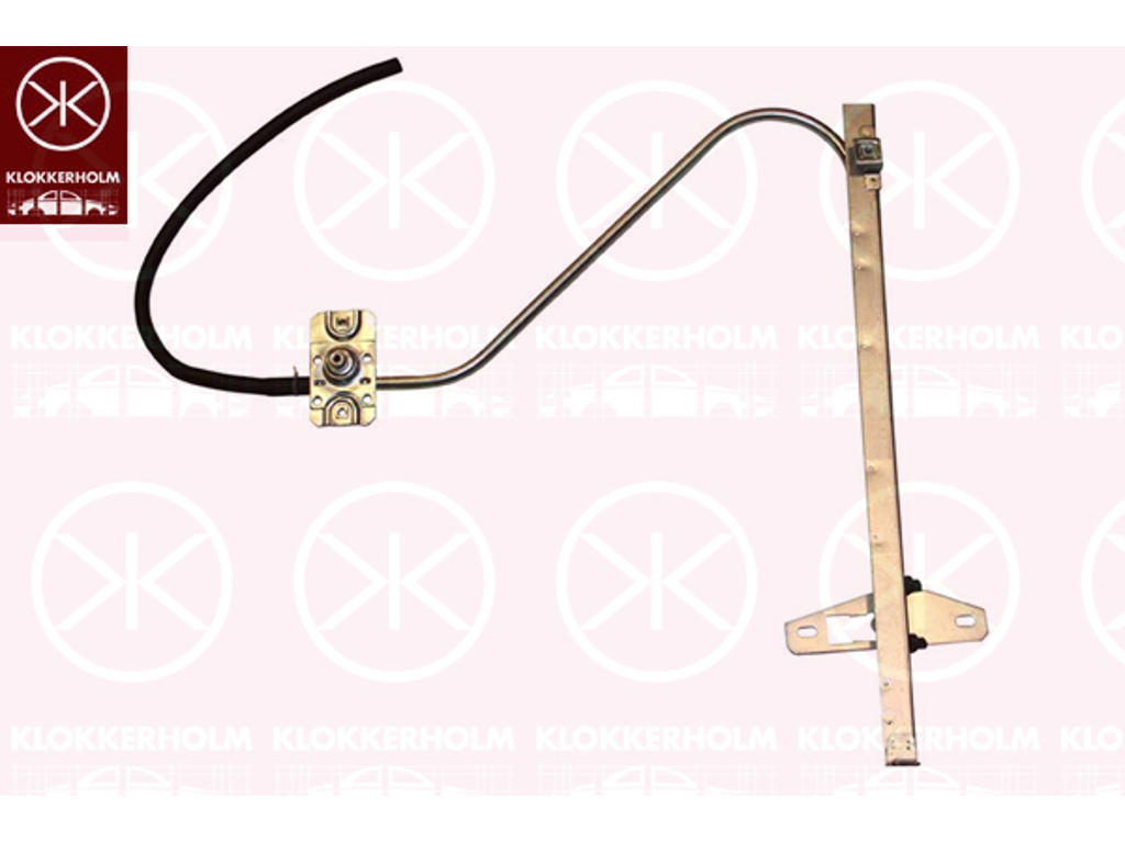 Window Regulator, Manual, Right Front