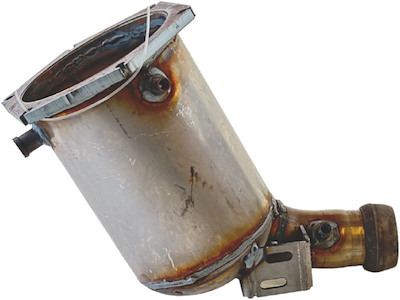 Sot-/partikelfilter, avgassystem, Material: Cordierit (Iolit), med monteringsdelar, Euro 4