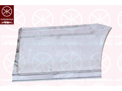 Quarter Panel, 3-drs, Side Panel, Right Front, Repair Panel