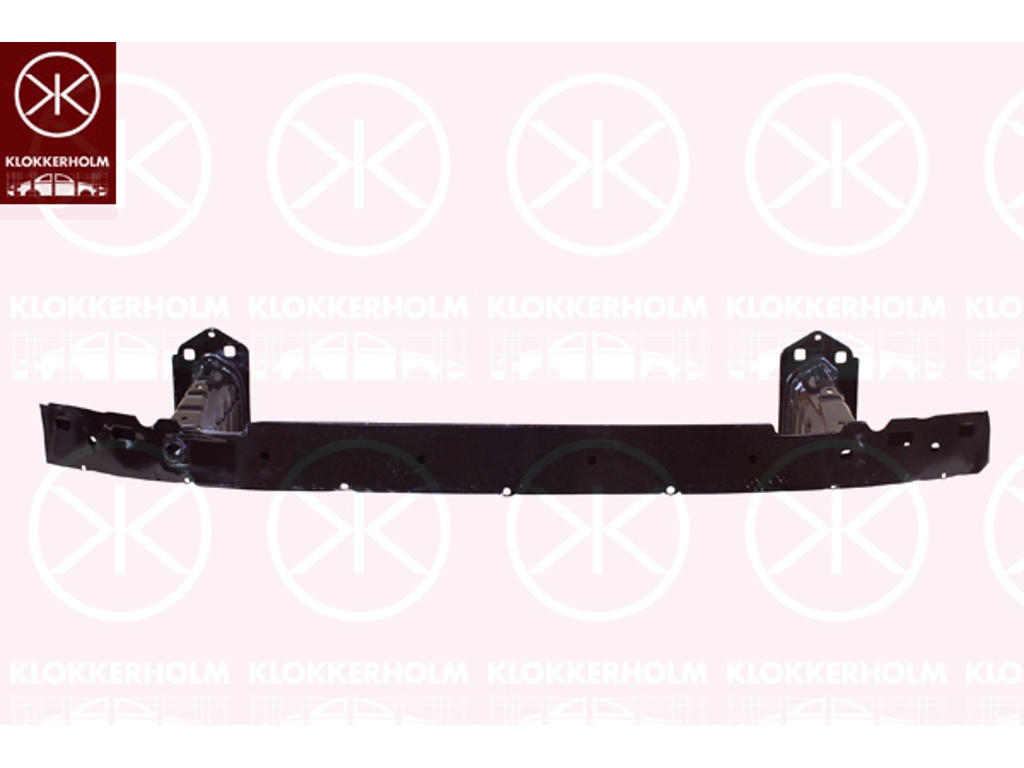 Support, bumper, Steel, Front