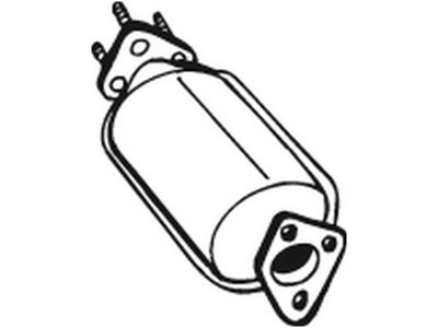 Catalytic Converter, with mounting parts, Emission Standard: Euro 1, Emission Standard: Euro 2