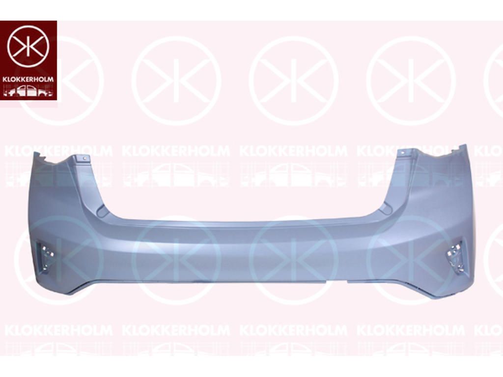 Bumper, w/primer, Rear