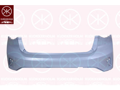 Bumper, w/primer, Rear