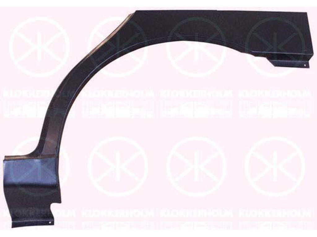 Quarter Panel, 4/5-drs, Wheel Arch Border, Repair Panel, Left Rear