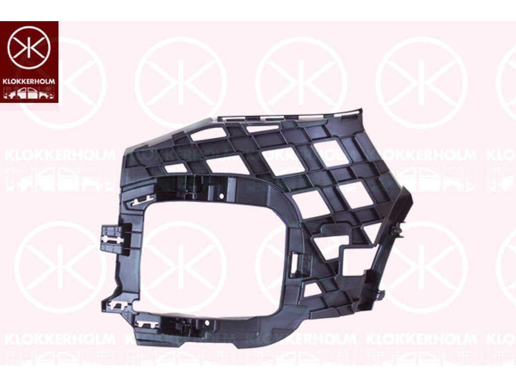 Mounting Bracket, bumper, Plastic, Right Front