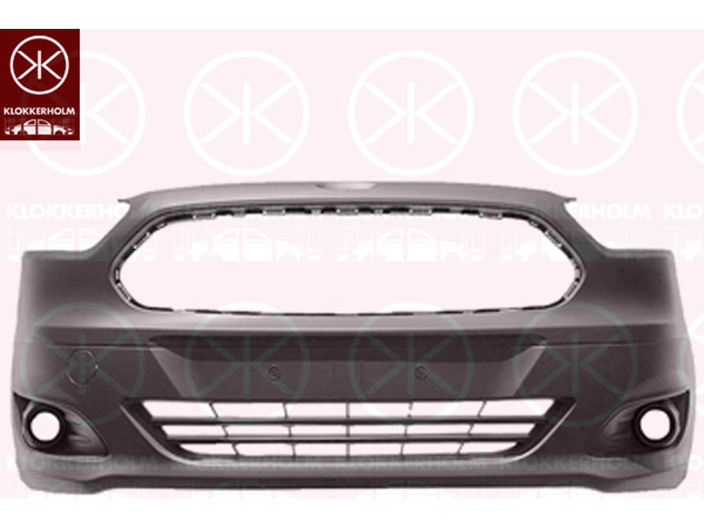 Põrkeraud, ees, koos udutule augu/aukudega, osaliselt krundeeritud