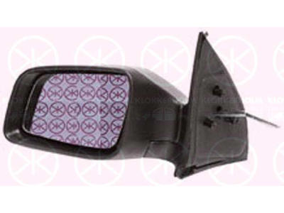 Exterior Mirror, Convex, Control: linkage, black, Right