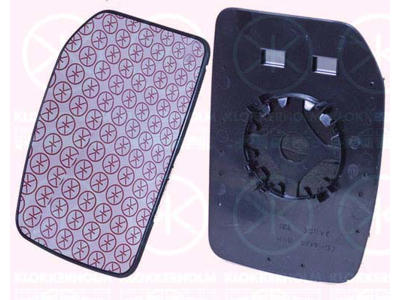 Spegelglas, yttre spegel, konvex, Vänster