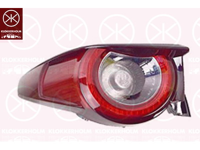 Kombinationsbackljus, Vänster, ytterdel, LED