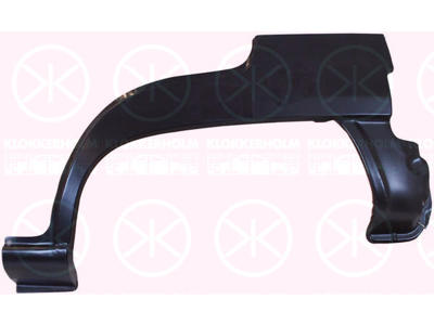 Quarter Panel, 5-drs, Wheel Arch Border, Repair Panel, Left Rear, Outer section