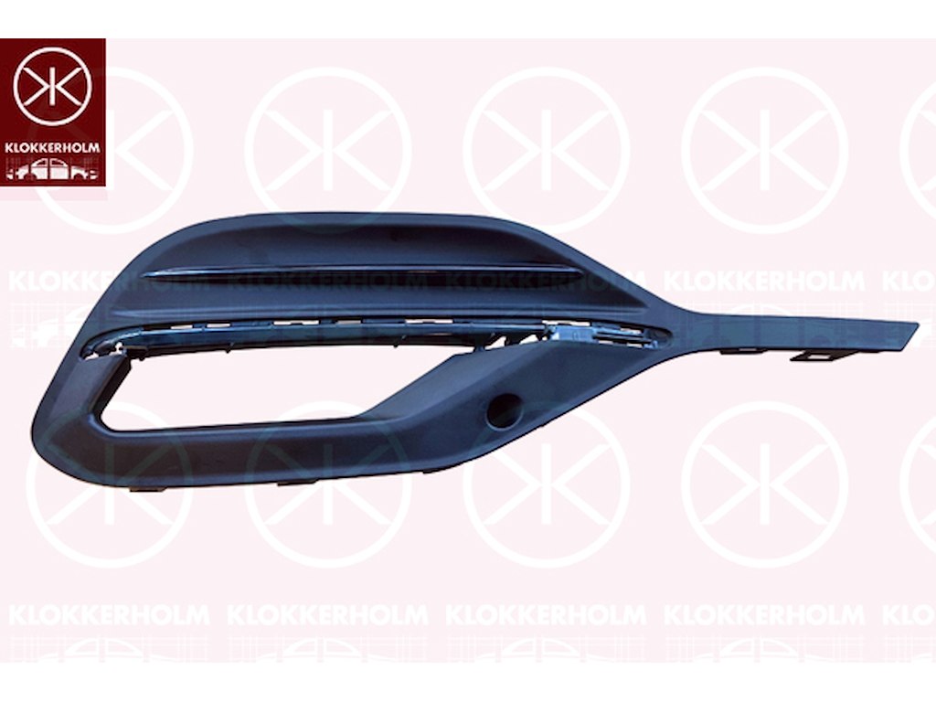 Ventilationsgaller, stötfångare, till höger fram, med hål för dimljus