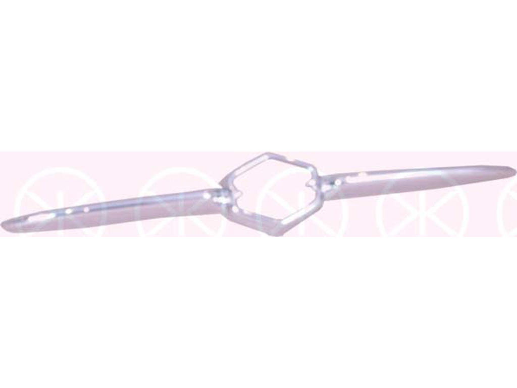 Radiator Grille, chrome, Centre Section