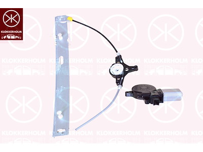 Fönsterhiss, med elmotor, med komfortfunktion, elektrisk, vänster fram, Antal stickkontakter: 6