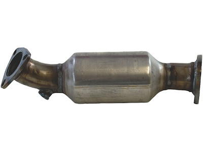 Catalytic Converter, with mounting parts, Euro 4, with environmental seal: 001