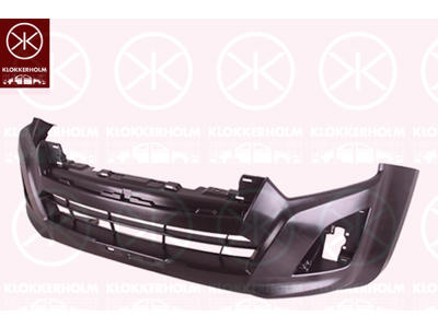 Bumper, Front, black, Vehicle Equipment Line/Variant: WIDE TYPE