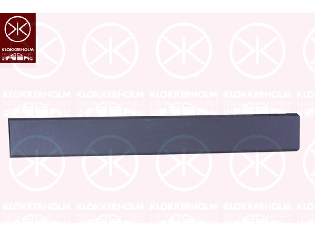 Trim/Protection Strip, quarter panel, black, Right