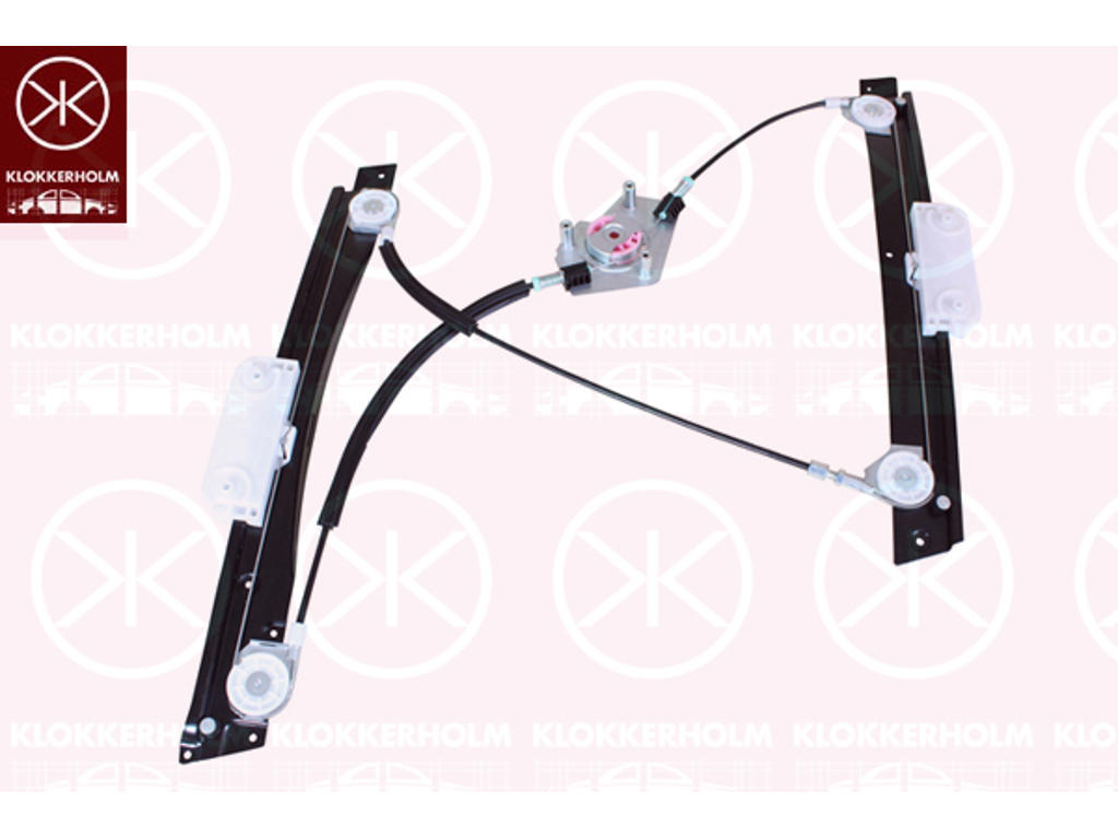 Window Regulator, without electric motor, Electric, Right Front