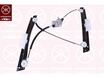 Window Regulator, without electric motor, Electric, Right Front