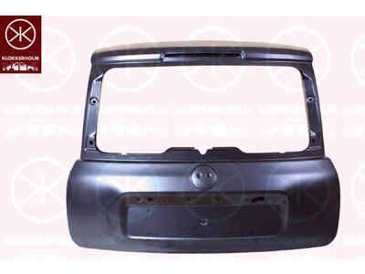 Boot-/Cargo Area Hatch, Full Body Section