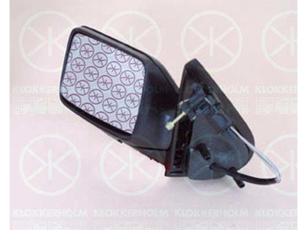 Наружное зеркало, Регулировка: тросовый привод, выпуклый, справа