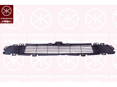 Radiator Grille, black, Lower Section