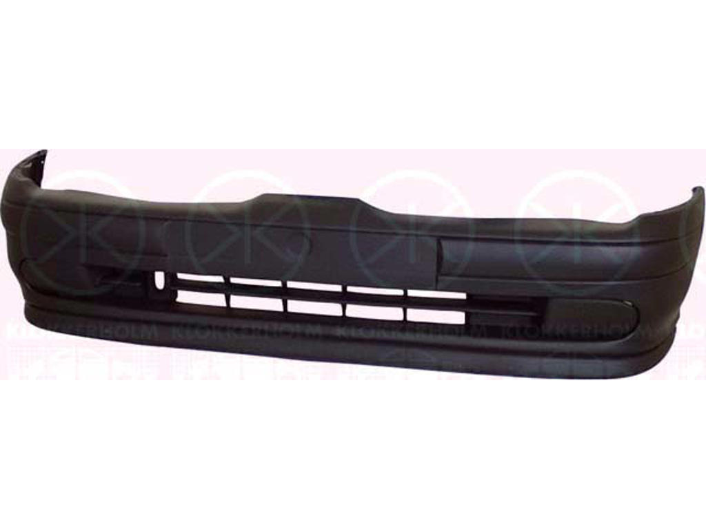 Bumper, w/primer, Front, with arrangement for front fog light, with spoiler
