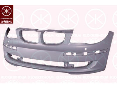 Bumper, Front, with hole(s) for washer nozzle, w/primer
