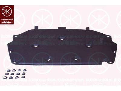 Mootoriruumi helisummutus, keskmine osa, Installatsiooni pool: Mootorikapott