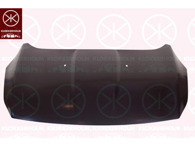 Bonnet, Steel, with hole(s) for washer nozzle