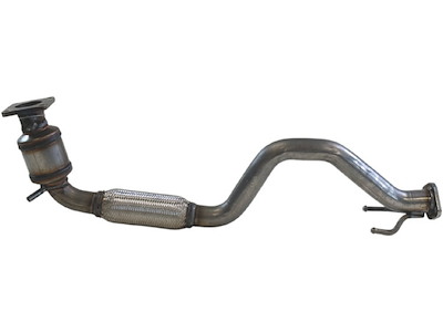 Catalytic Converter, with mounting parts, Euro 4, with environmental seal: 001