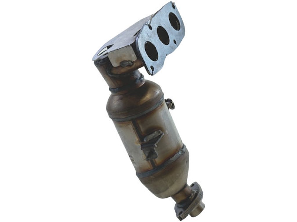 Catalytic Converter, with mounting parts, Euro 4