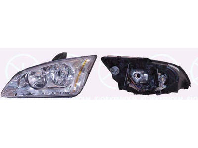Headlight, Illuminance [lx]: 37.5, H7/H1, without motor for headlamp levelling, Right