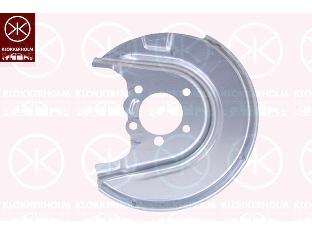 Bromssköld, Bakaxel vänster, Diameter (mm): 230, förzinkad