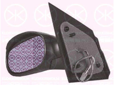 Exterior Mirror, for electric mirror adjustment, Convex, Heatable, Left