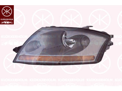 Forlygte, højre, Lysstyrke [lx]: 30, Bi-Xenon, med styreenhed til Xenon, med indstillingsmotor for LWR, D2S/H3, H7, AL