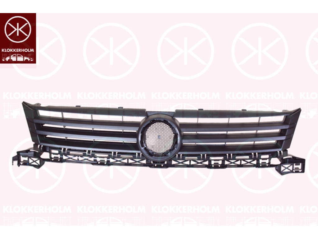 Radiator Grille, Front, dark grey