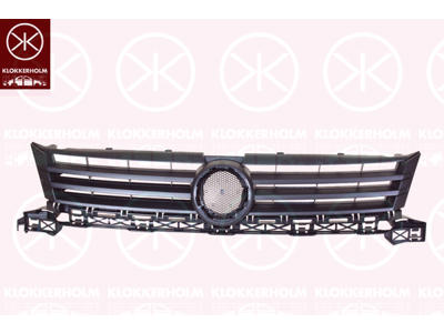 Radiator Grille, Front, dark grey