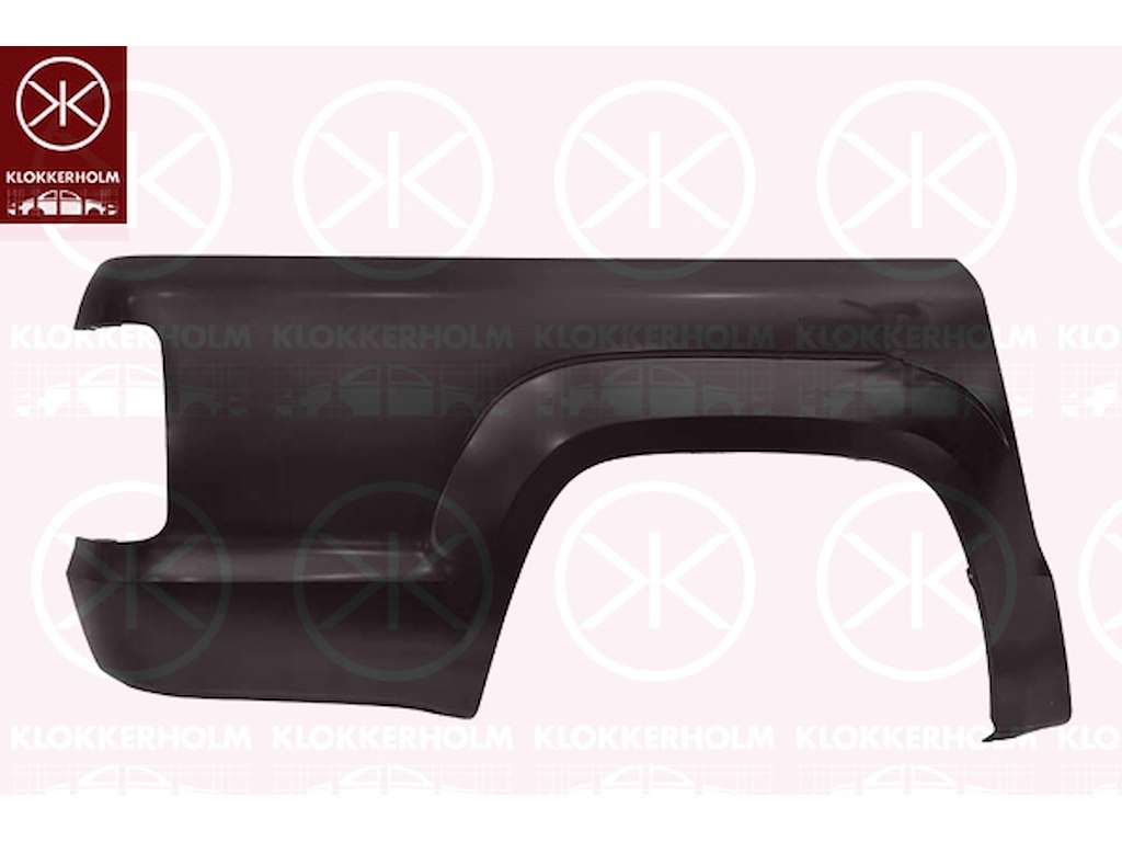 Sdovägg, komplett-del, till höger bak