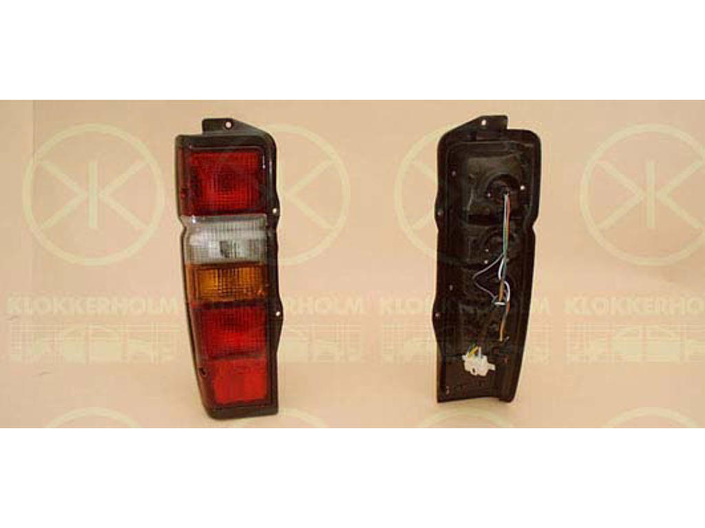 Tail Light Assembly, with bulb holder, Left