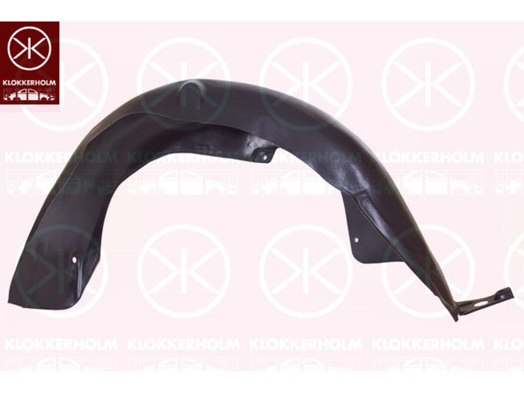 Liner, wheelhouse, Plastic, Right Rear