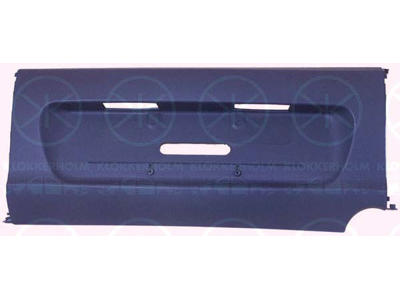 Bumper, Rear, blue